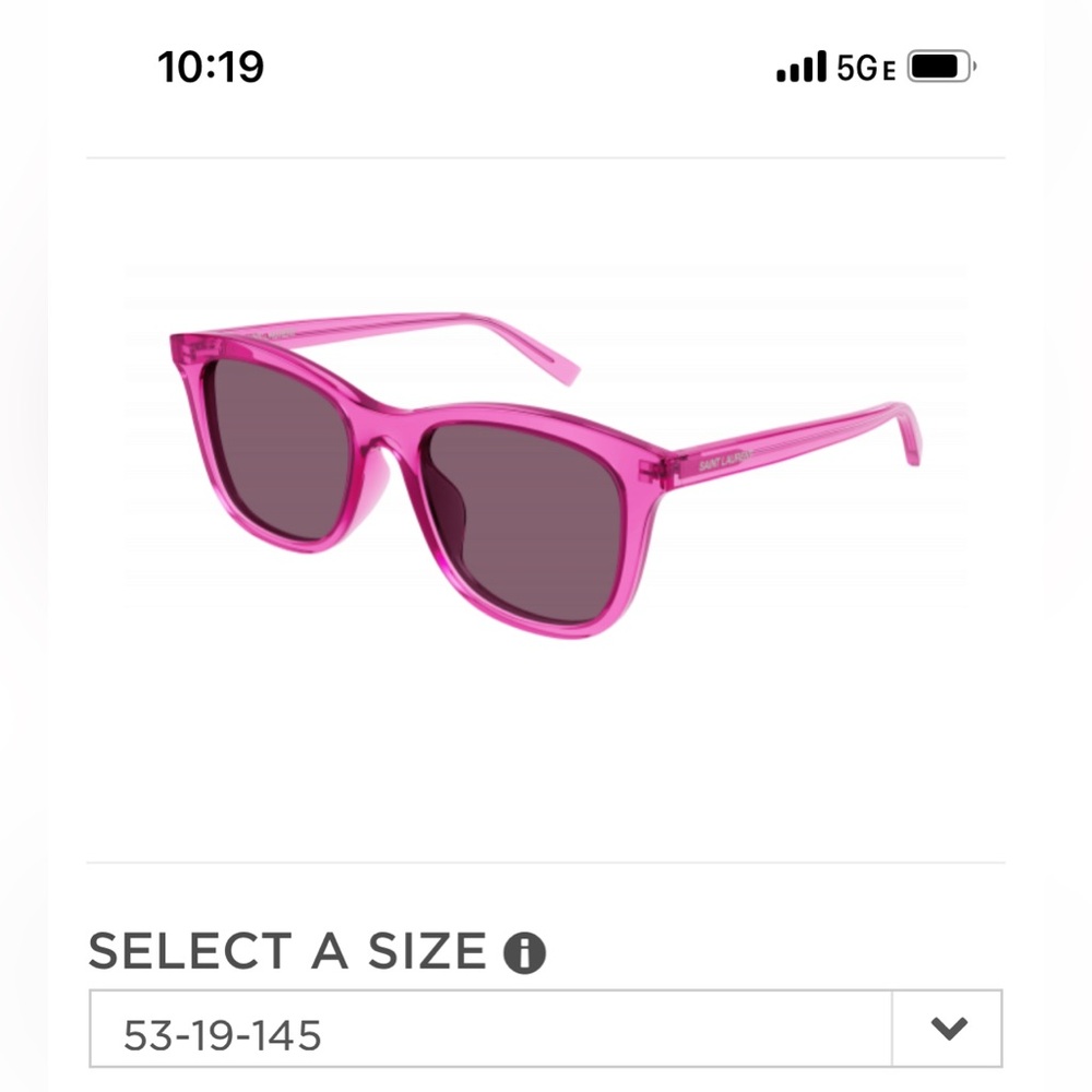 Saint Laurent SL 587-K Sunglasses